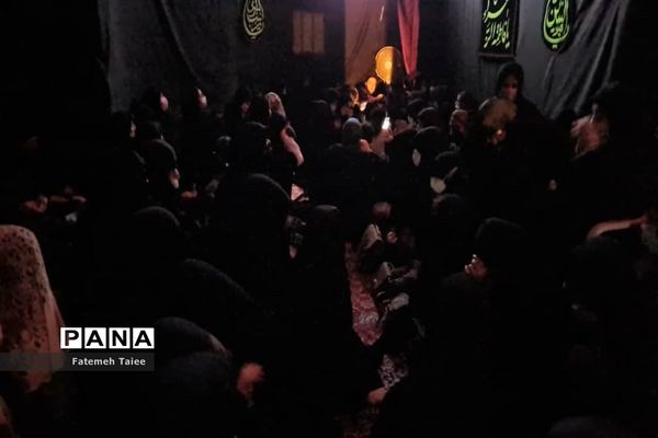 مراسم سوگواری شب تاسوعای حسینی در اهواز