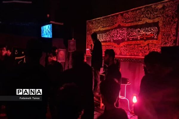 مراسم سوگواری شب تاسوعای حسینی در اهواز