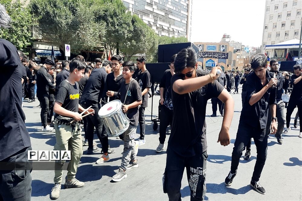 مراسم تاسوعای حسینی  در مشهد مقدس