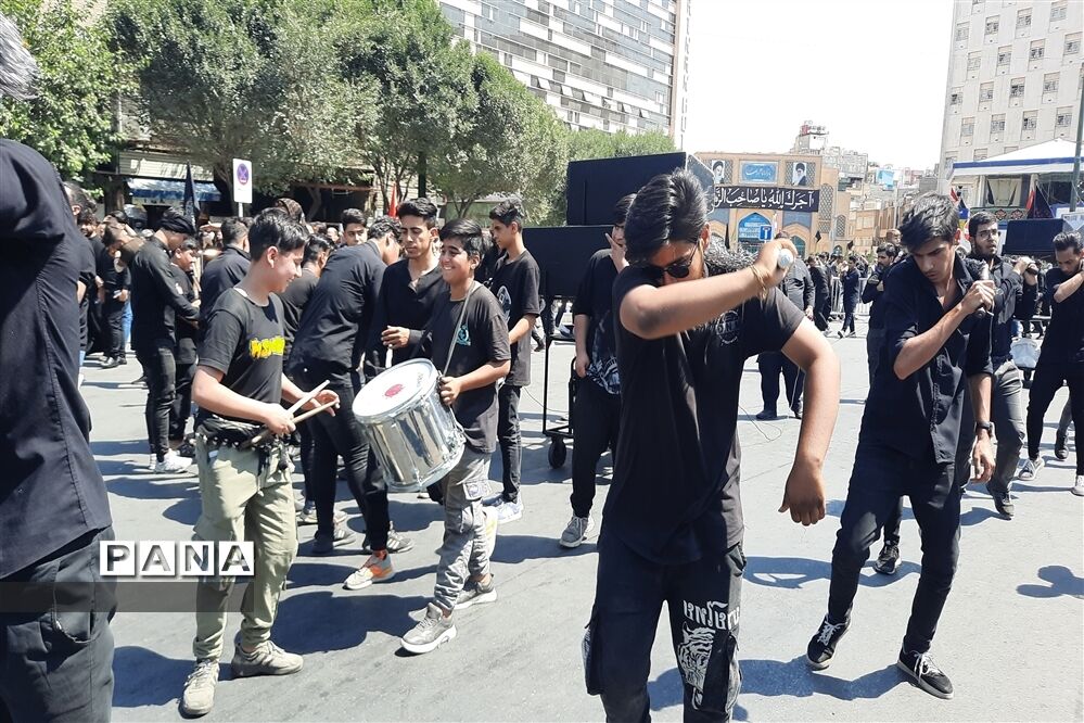 مراسم تاسوعای حسینی  در مشهد مقدس