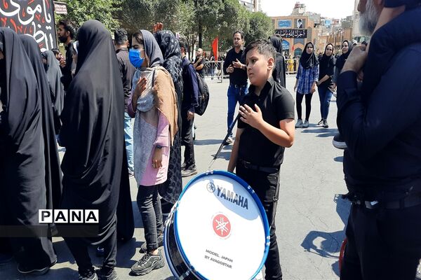 مراسم تاسوعای حسینی  در مشهد مقدس