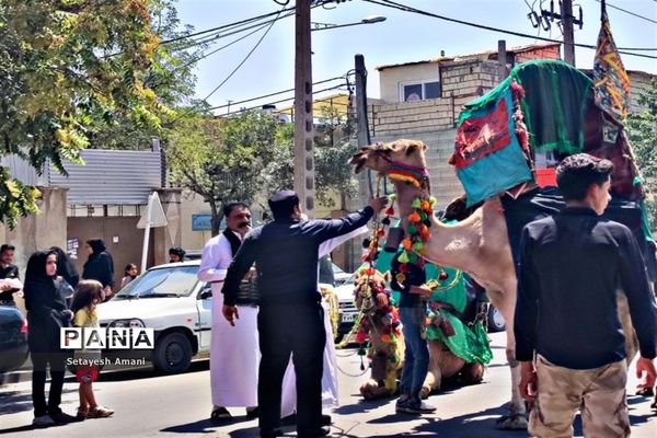 مشهد مقدس در روز تاسوعا