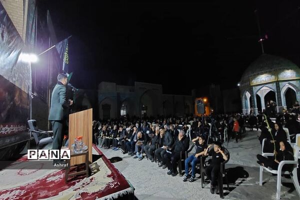 تجلیل از پیرغلامان حسینی در بافران