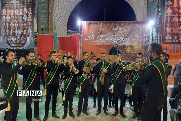 تجلیل از پیرغلامان حسینی در بافران