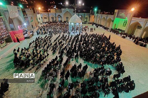 تجلیل از پیرغلامان حسینی در بافران