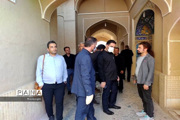 حضور مدیرکل میراث فرهنگی استان اصفهان در آیین‌های روز هشتم محرم شهر نوش آباد