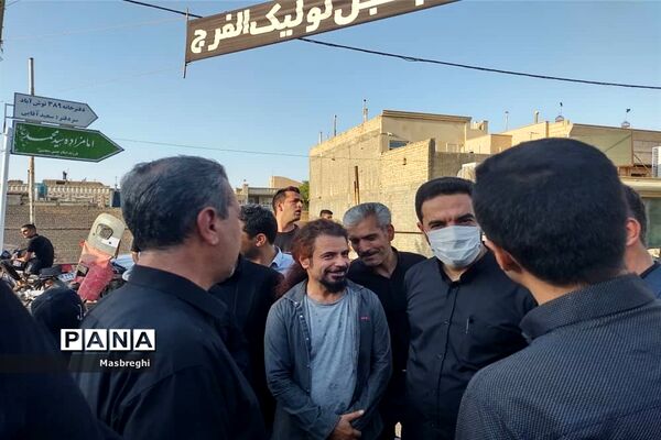 حضور مدیرکل میراث فرهنگی استان اصفهان در آیین‌های روز هشتم محرم شهر نوش آباد