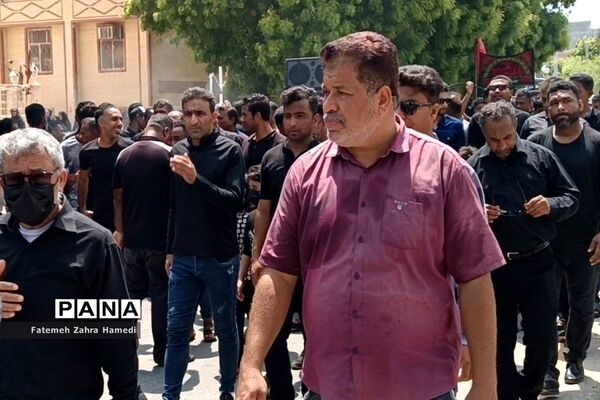 عزاداری روز تاسوعای حسینی در شهرستان قشم