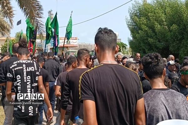 عزاداری روز تاسوعای حسینی در شهرستان قشم