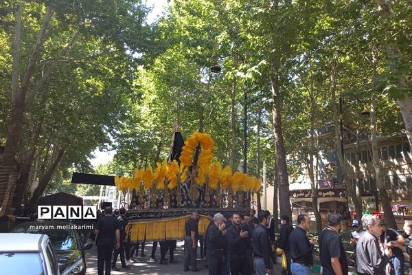اجتماع عزاداران دماوند در روز تاسوعای حسینی