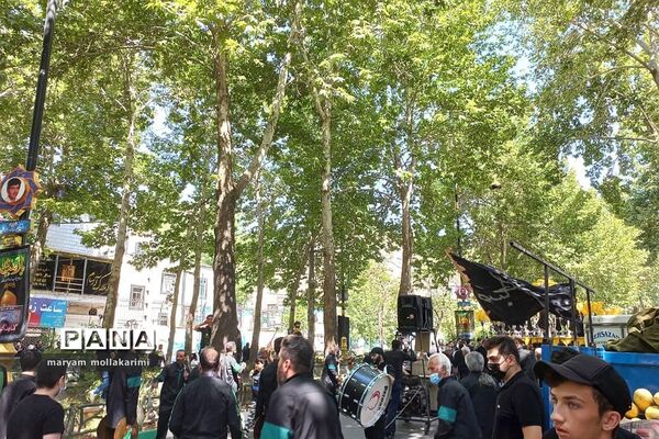 اجتماع عزاداران دماوند در روز تاسوعای حسینی