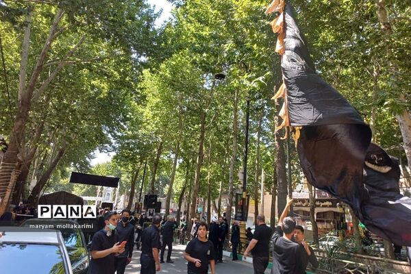 اجتماع عزاداران دماوند در روز تاسوعای حسینی