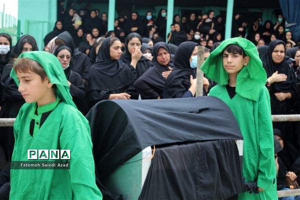 مراسم باشکوه تاسوعا حسینی در اسرم و جامخانه