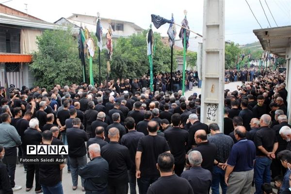 مراسم باشکوه تاسوعا حسینی در اسرم و جامخانه