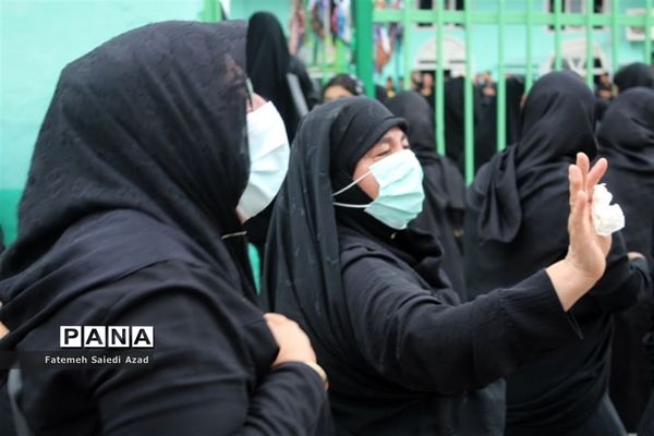 مراسم باشکوه تاسوعا حسینی در اسرم و جامخانه