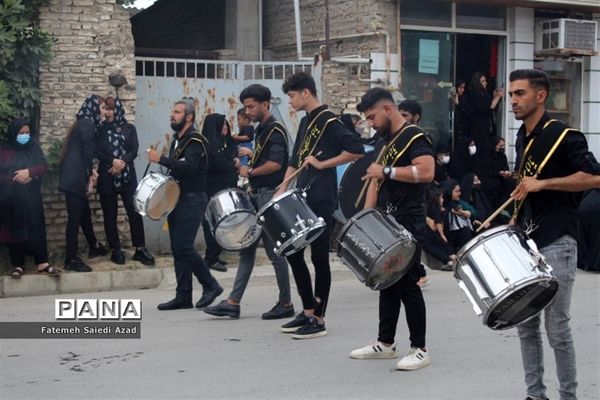 مراسم باشکوه تاسوعا حسینی در اسرم و جامخانه