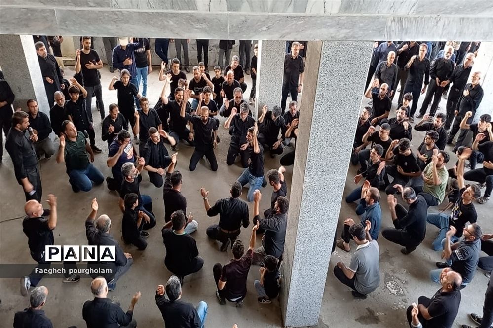 برگزاری مراسم تاسوعای حسینی در شهرستان بابل