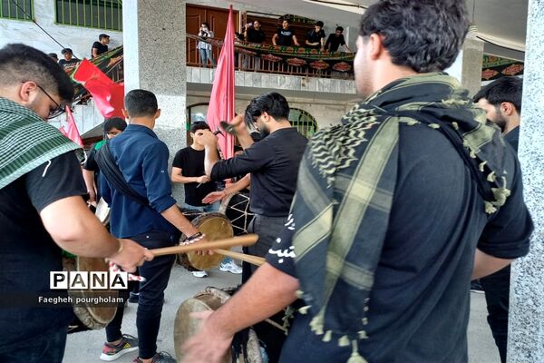 برگزاری مراسم تاسوعای حسینی در شهرستان بابل