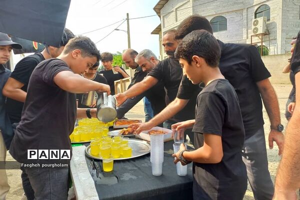 برگزاری مراسم تاسوعای حسینی در شهرستان بابل