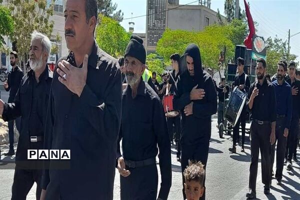 برپایی هیات مذهبی در شهرستان درمیان