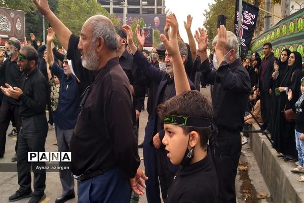 عزاداری پرشور تاسوعای حسینی در قائمشهر