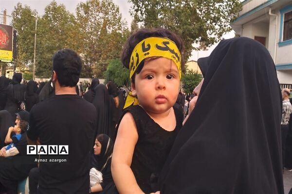 عزاداری پرشور تاسوعای حسینی در قائمشهر