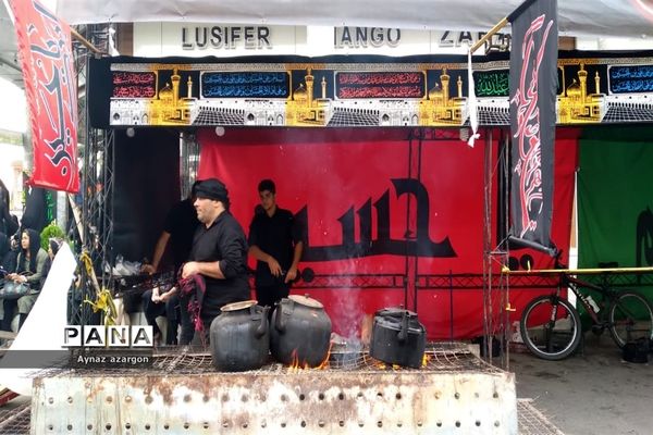 عزاداری پرشور تاسوعای حسینی در قائمشهر