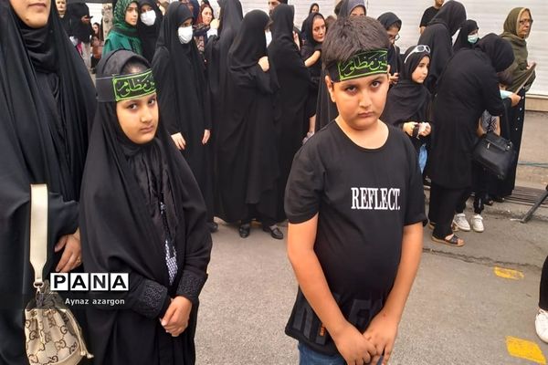 عزاداری پرشور تاسوعای حسینی در قائمشهر