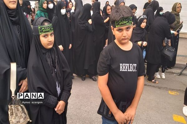 عزاداری پرشور تاسوعای حسینی در قائمشهر