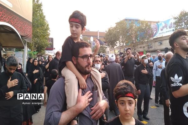 عزاداری پرشور تاسوعای حسینی در قائمشهر