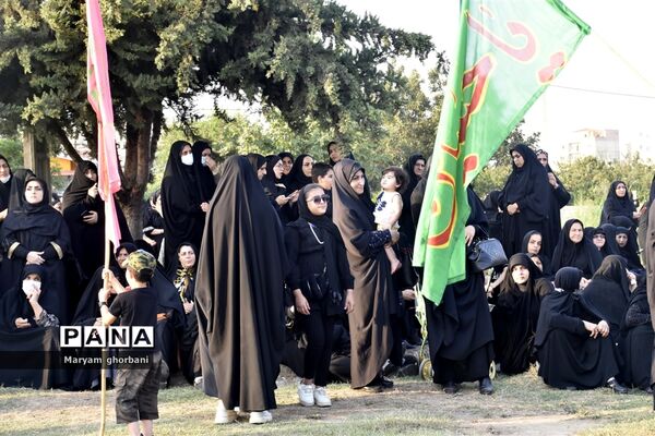 خاکسپاری پیکر مطهر شهید محمد امین کریمیان در بهنمیر