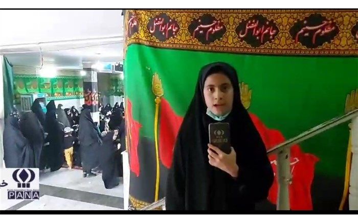 برپایی دستجات عزاداری در محل دشتی اصفهان
