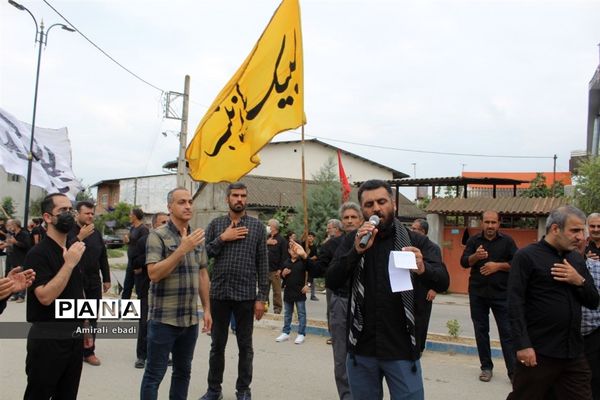 مراسم تاسوعای حسینی در بادله میاندورود