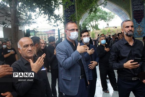 مراسم تاسوعای حسینی در بادله میاندورود