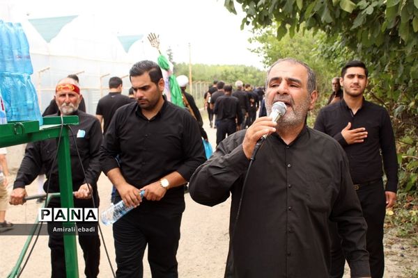 مراسم تاسوعای حسینی در بادله میاندورود