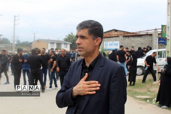 مراسم تاسوعای حسینی در بادله میاندورود