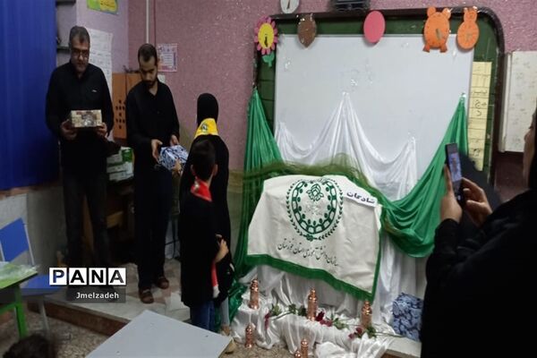 برگزاری ایستگاه و نمایشگاه نقاشی محرم در شادگان