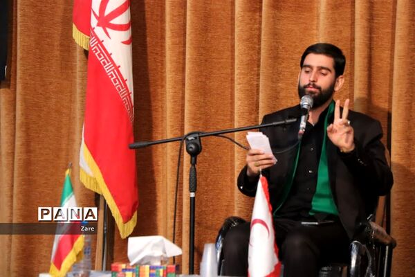 عزاداری هیات علی اکبر (ع) اعضای جوان هلال احمر