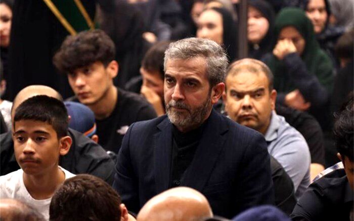 حضور اعضای هیأت مذاکره‌کننده در مراسم عزاداری شب عاشورای حسینی  در وین