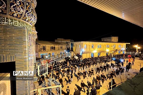 سوگواری شب عاشورای حسینی در روستای دارابکلا