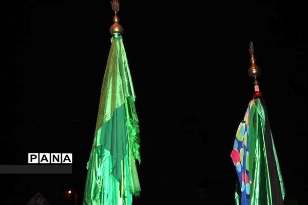 سوگواری شب عاشورا در روستای اسلام آزاد
