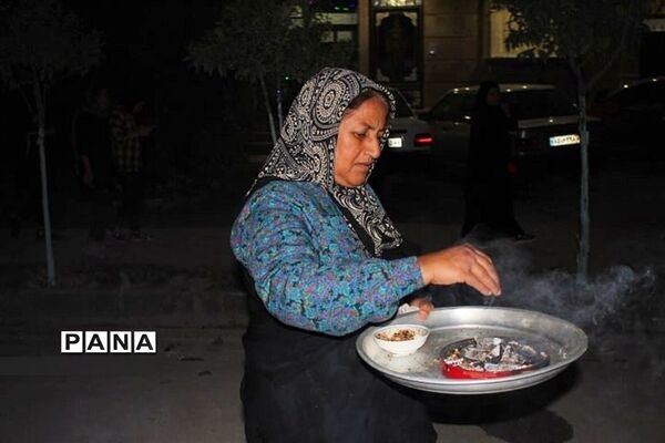 سوگواری شب عاشورا در روستای اسلام آزاد
