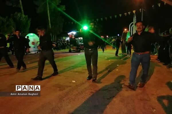 مراسم عزاداری شب عاشورا در شهرستان خرامه