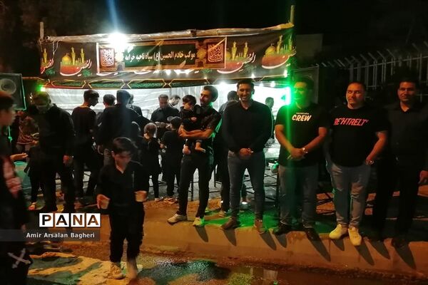 مراسم عزاداری شب عاشورا در شهرستان خرامه