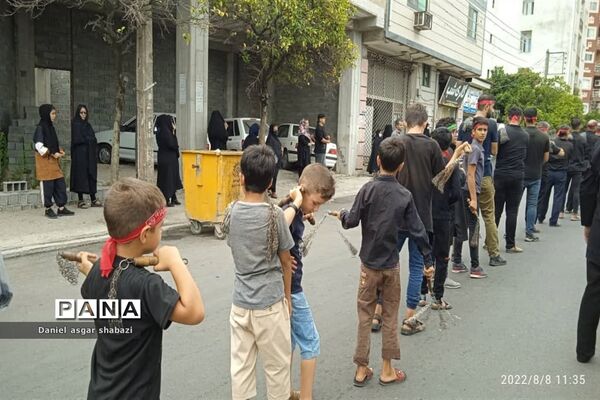 عزاداری عاشورای حسینی در شهرستان نور