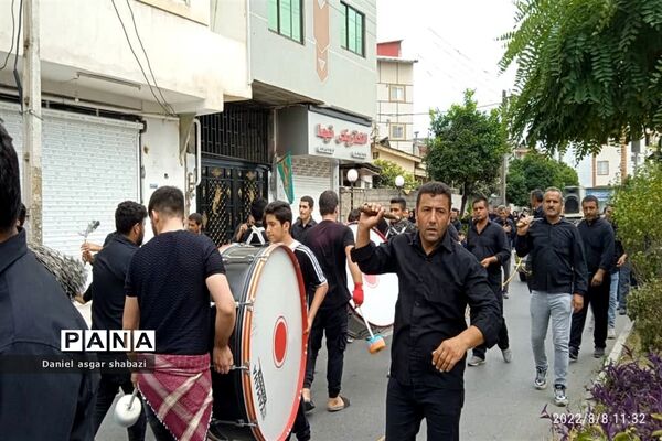 عزاداری عاشورای حسینی در شهرستان نور
