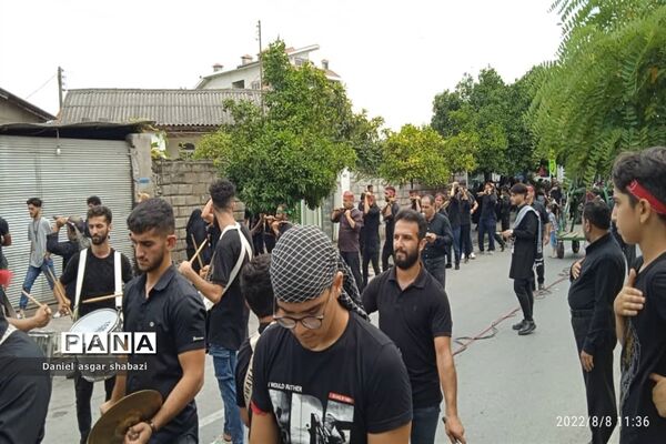 عزاداری عاشورای حسینی در شهرستان نور
