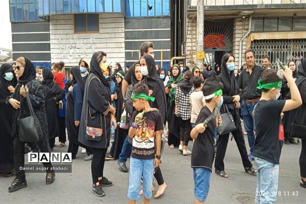 عزاداری عاشورای حسینی در شهرستان نور