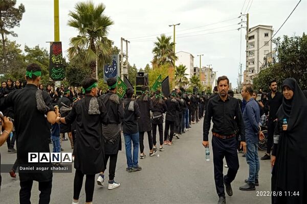 عزاداری عاشورای حسینی در شهرستان نور