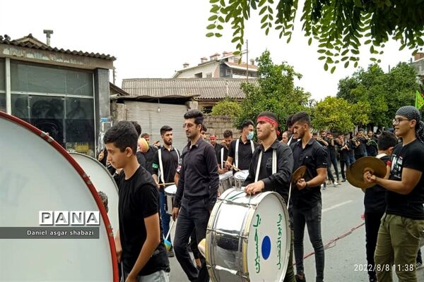 عزاداری عاشورای حسینی در شهرستان نور
